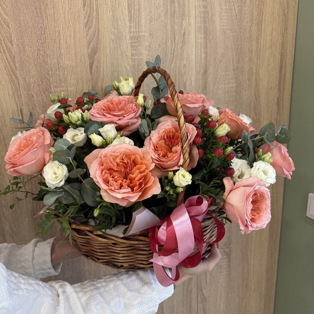 Корзина «Персиковый рай»